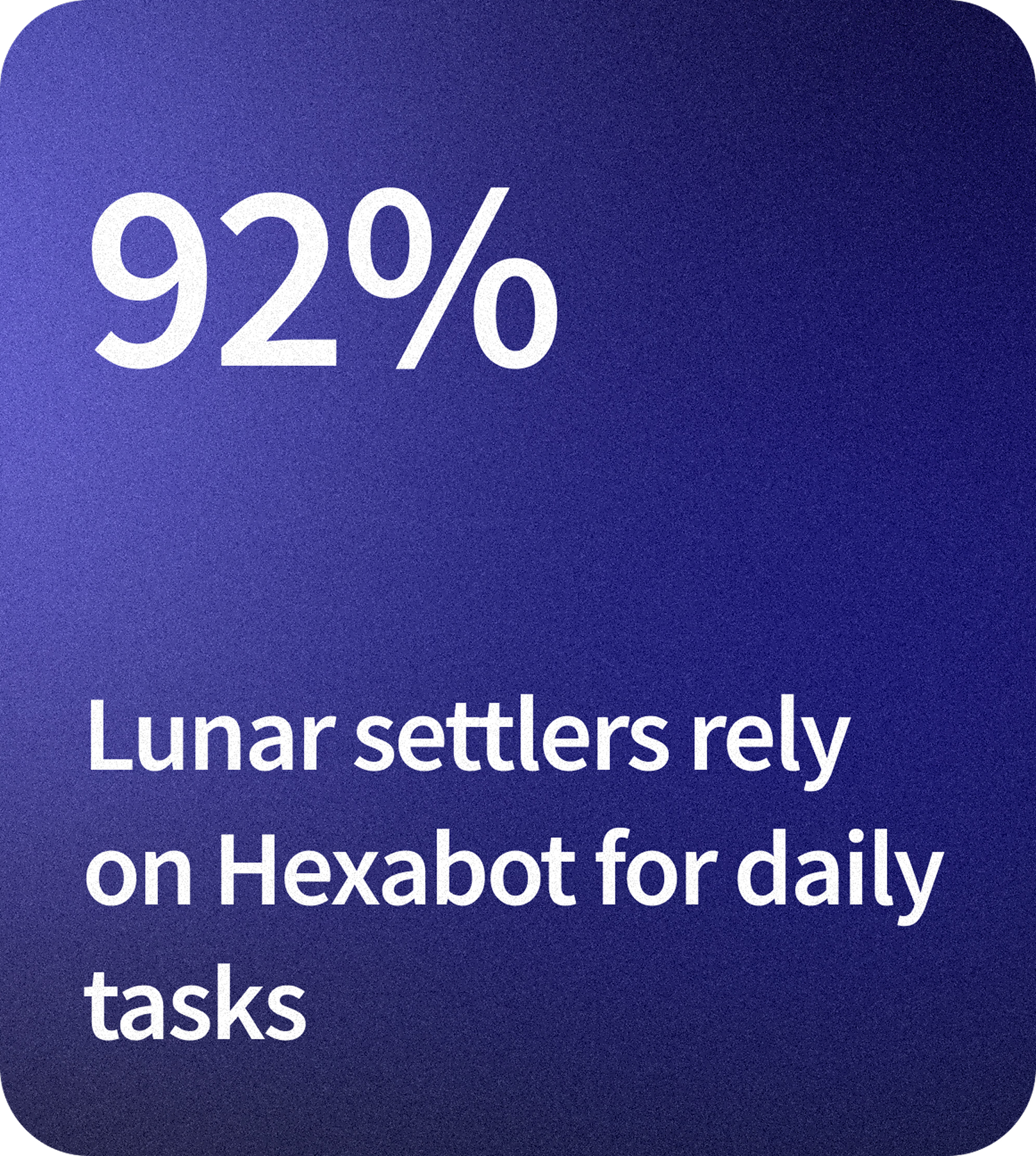 Hexacore visual showing a Hexabot support atmosphere inside the lunar creative universe