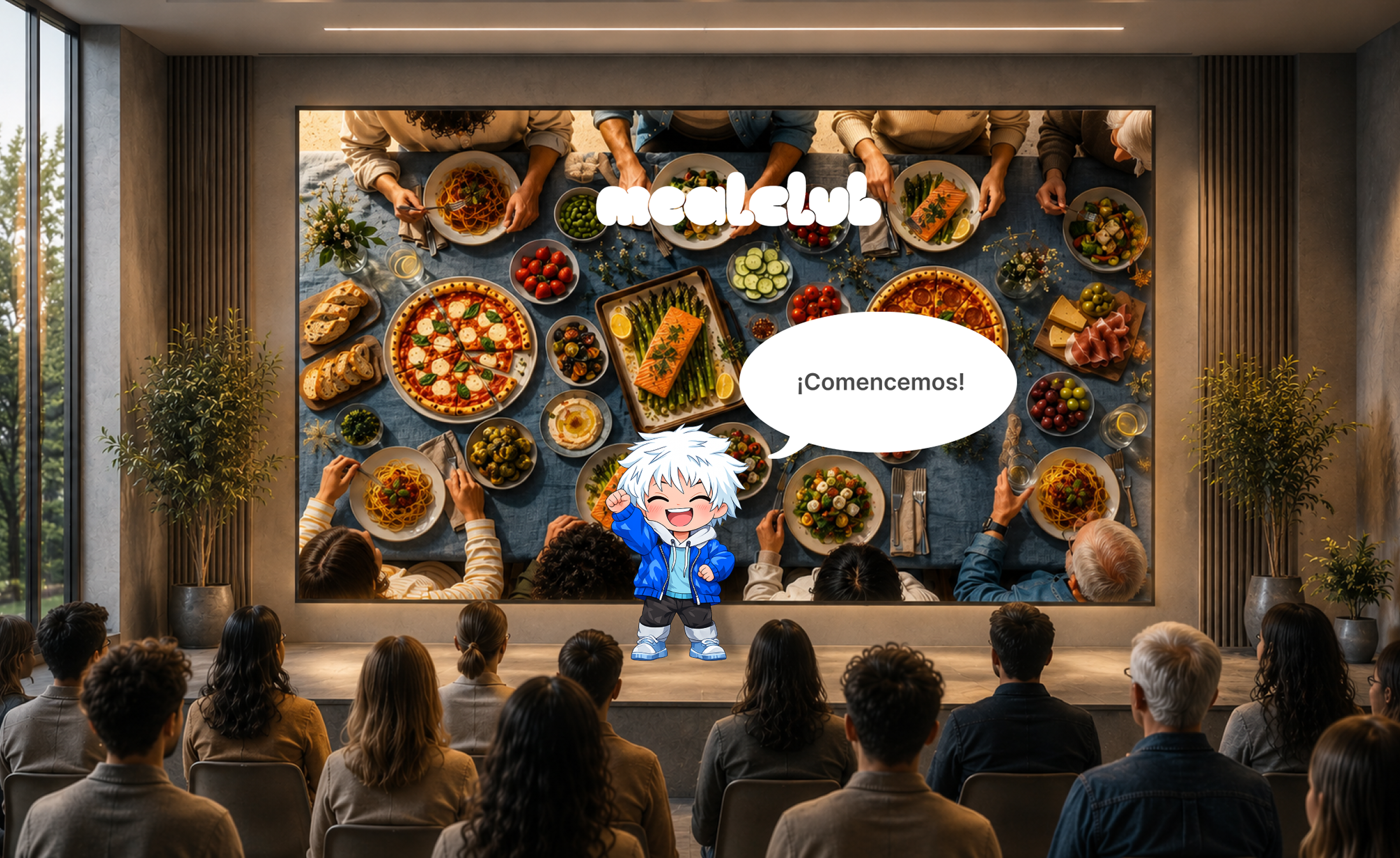 MealClub flow diagram showing navigation across blog content, recipe tags and food learning modules