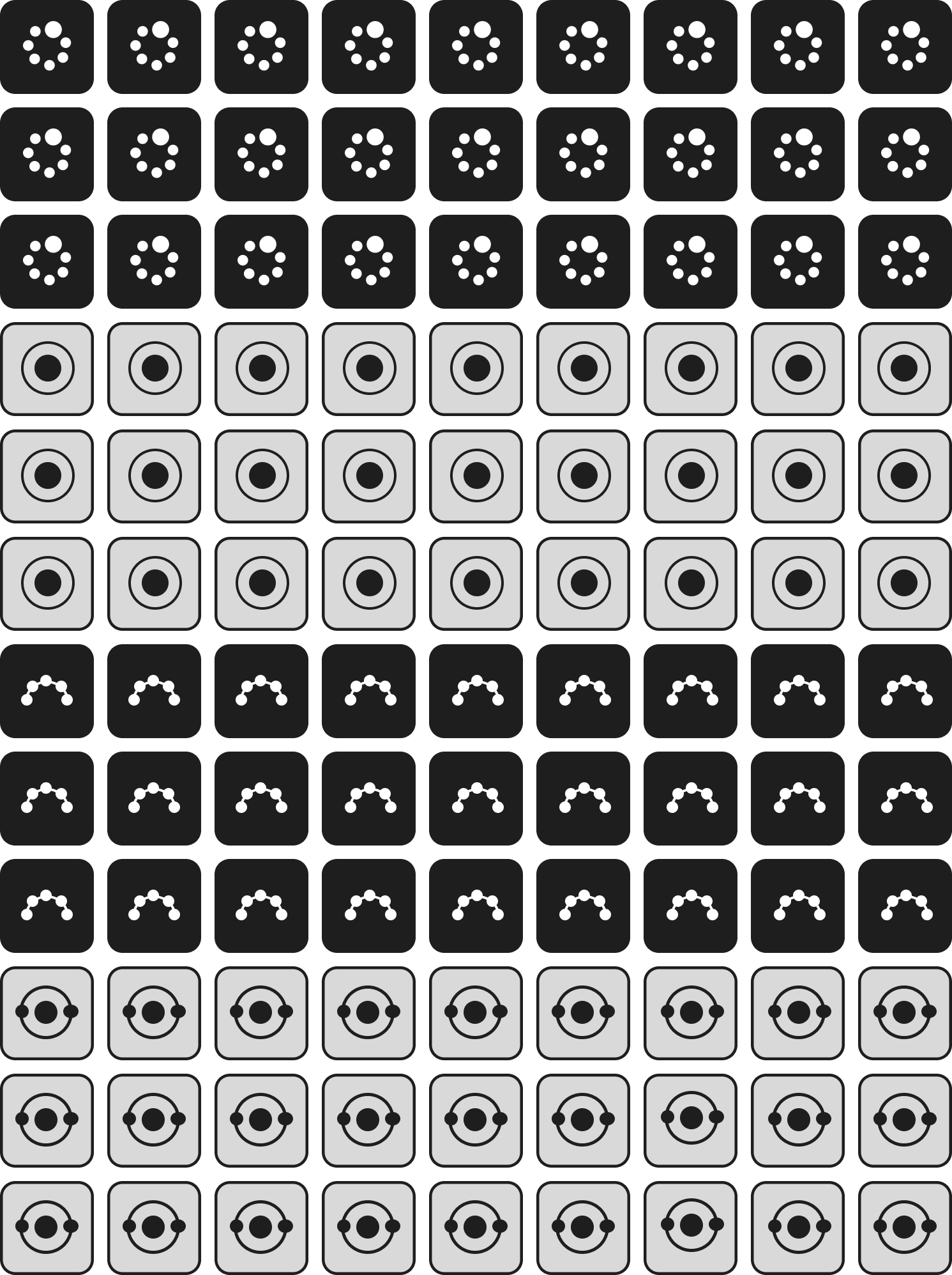 Abstract black-and-white pattern introducing the Miralpeix design insights section